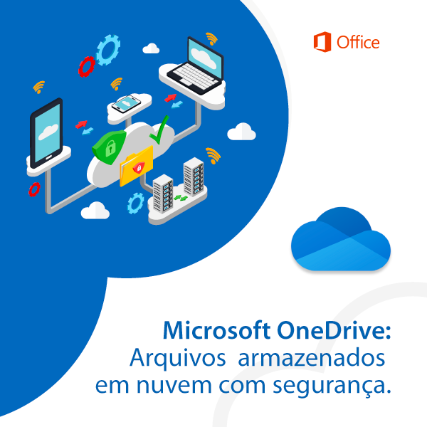 Microsoft OneDrive: Arquivos armazenados em nuvem com segurança
